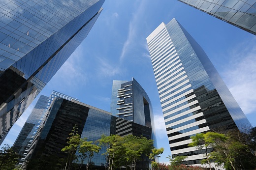 Horizonte de São Paulo - Edifícios de Escritórios Icônicos Pertencentes aos Fiis